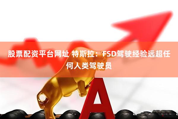 股票配资平台网址 特斯拉：FSD驾驶经验远超任何人类驾驶员